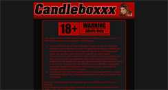 Desktop Screenshot of candleboxxx.com